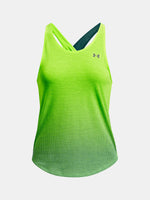 Under Armour Nõi trikó UA Streaker Wind Tank atléta, zöld