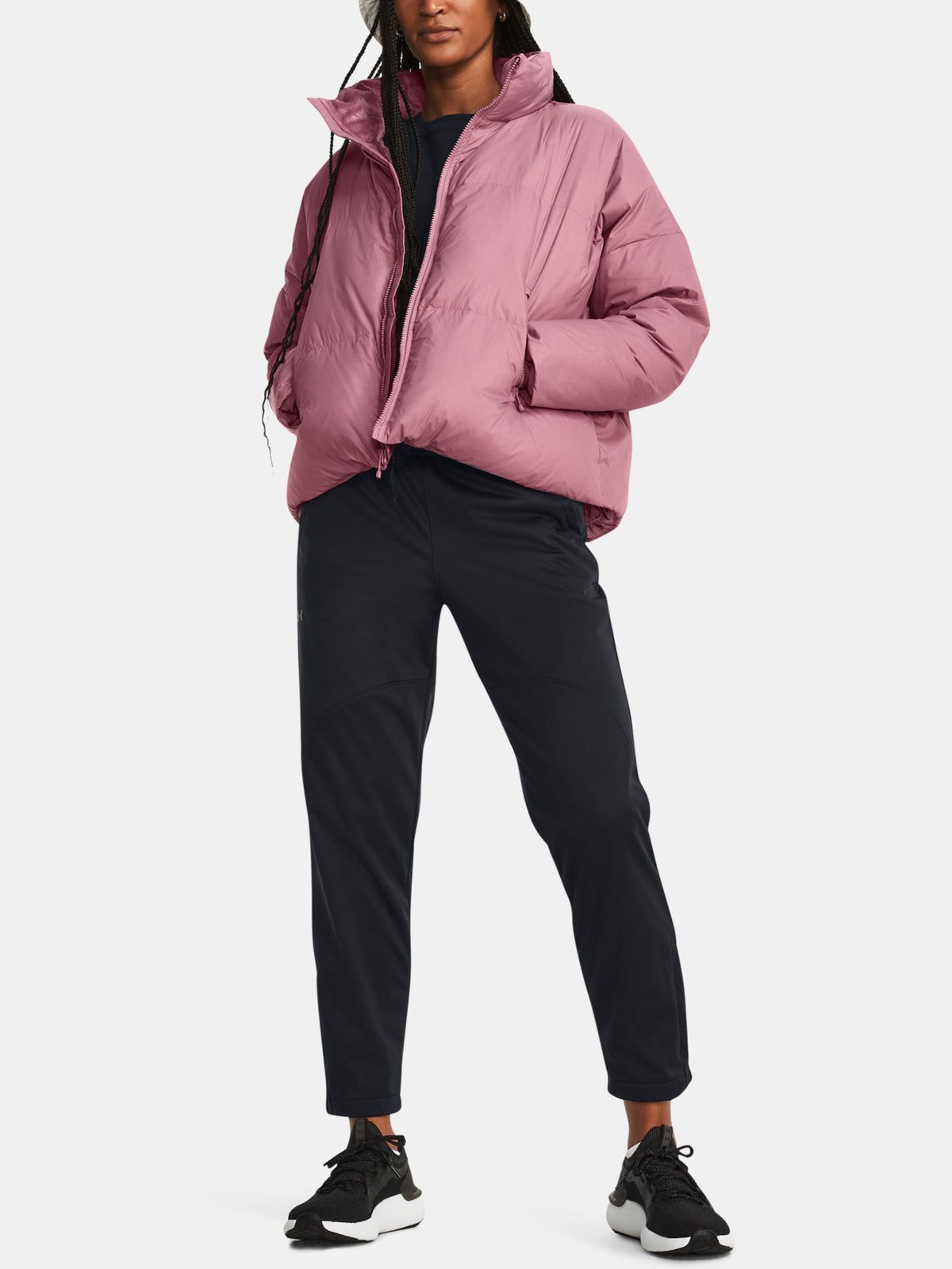 Under Armour Nõi UA CGI DOWN PUFFER JKT rózsaszín kabát