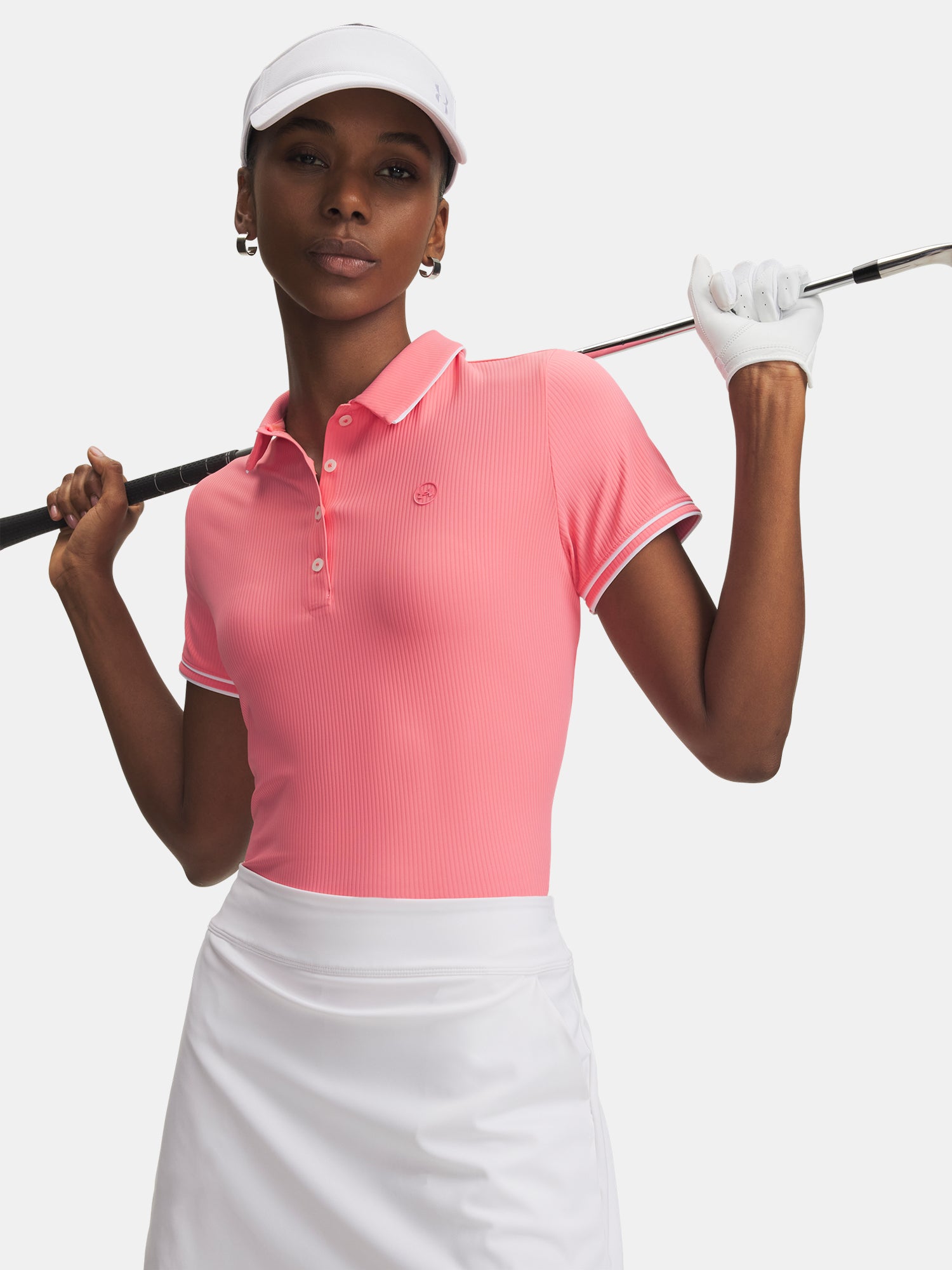 Under Armour Nõi UA Drive Chill SS póló-PNK póló