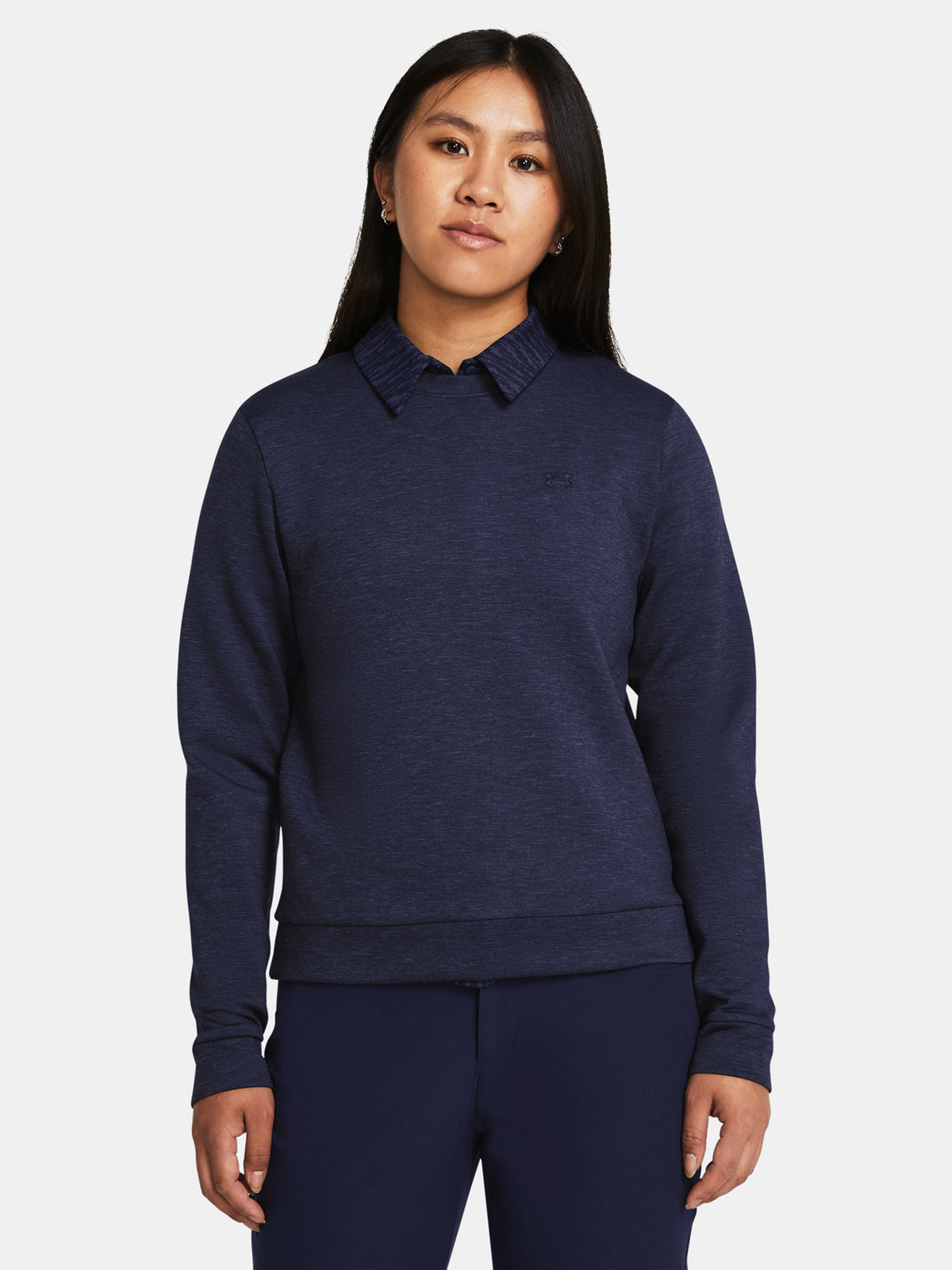 Under Armour Nõi UA Drive Midlayer Crew-BLU kék pulóver