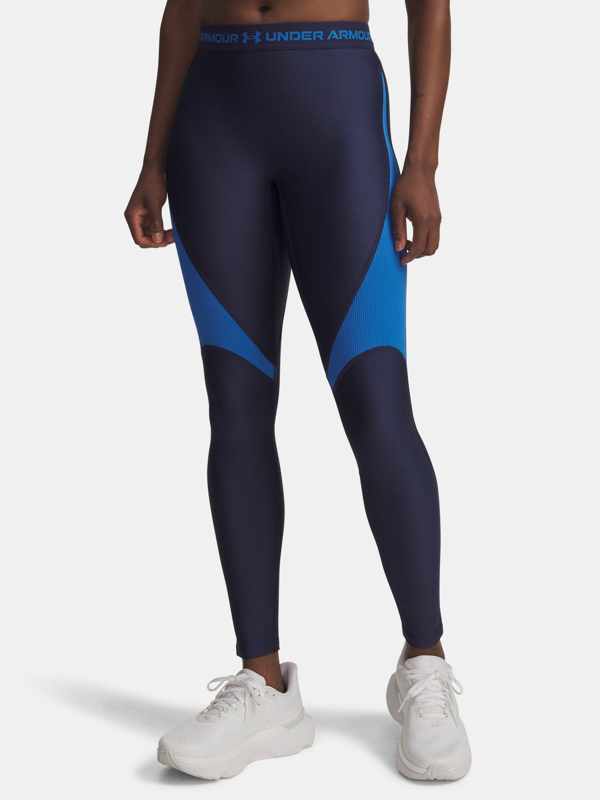 Under Armour Nõi UA HG Rib Legging-BLU leggings