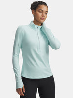 Under Armour Nõi UA Launch Pro Half Zip zöld póló
