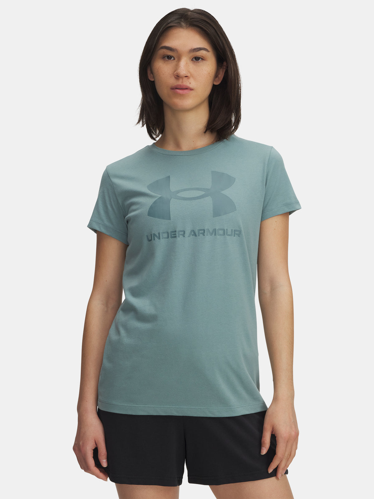 Under Armour Nõi UA Logo SS-GRN póló