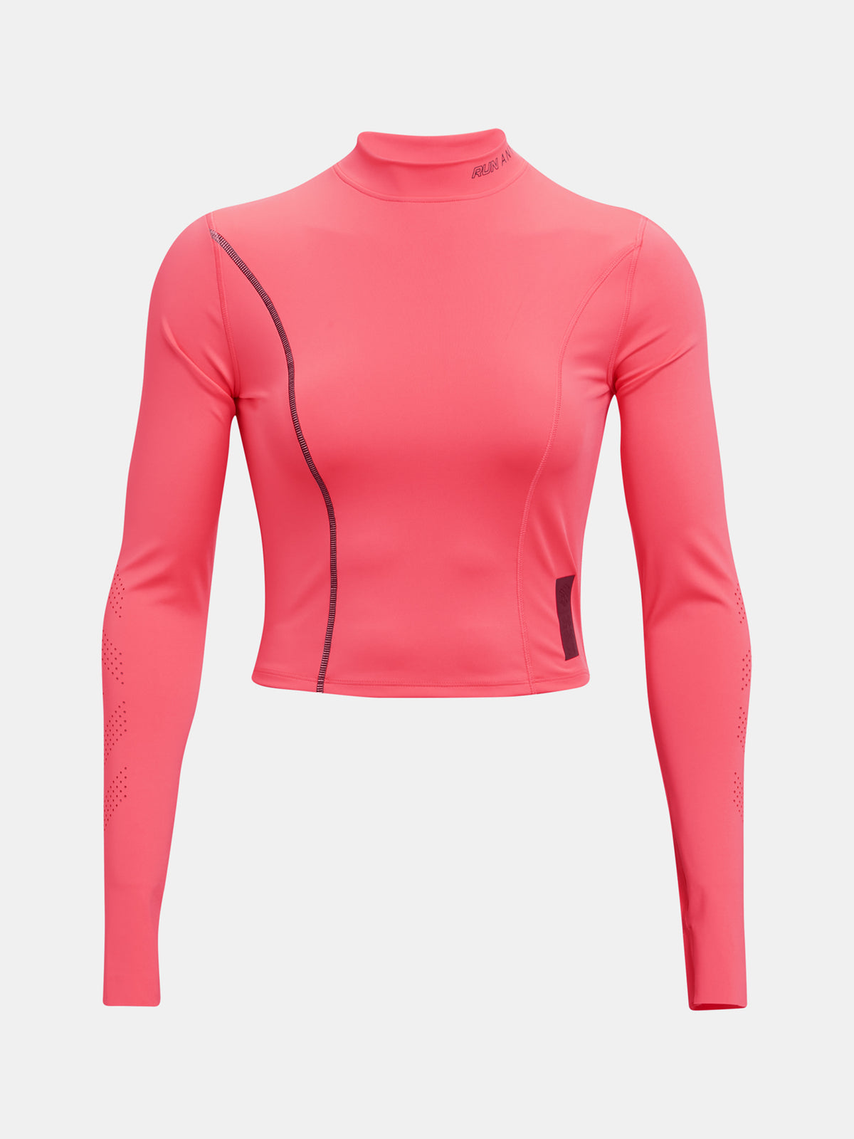 Under Armour Nõi UA Run Anywhere Laser LS rózsaszín póló
