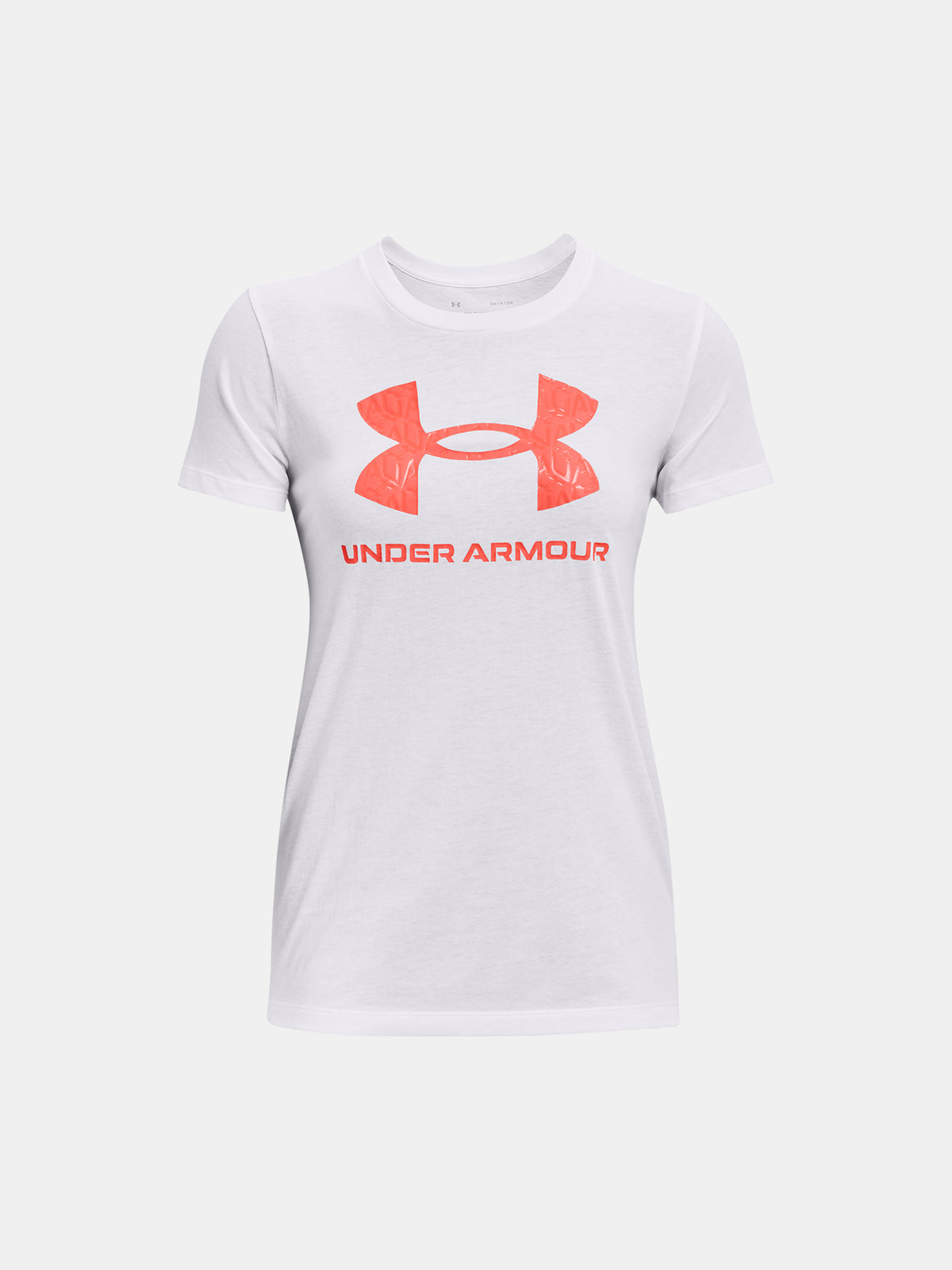 Under Armour Nõi UA SPORTSTYLE LOGO SS póló, fehér
