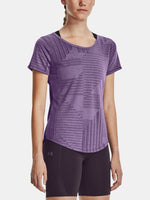 Nõi Under Armour Streaker Deco Diamond SS lila póló