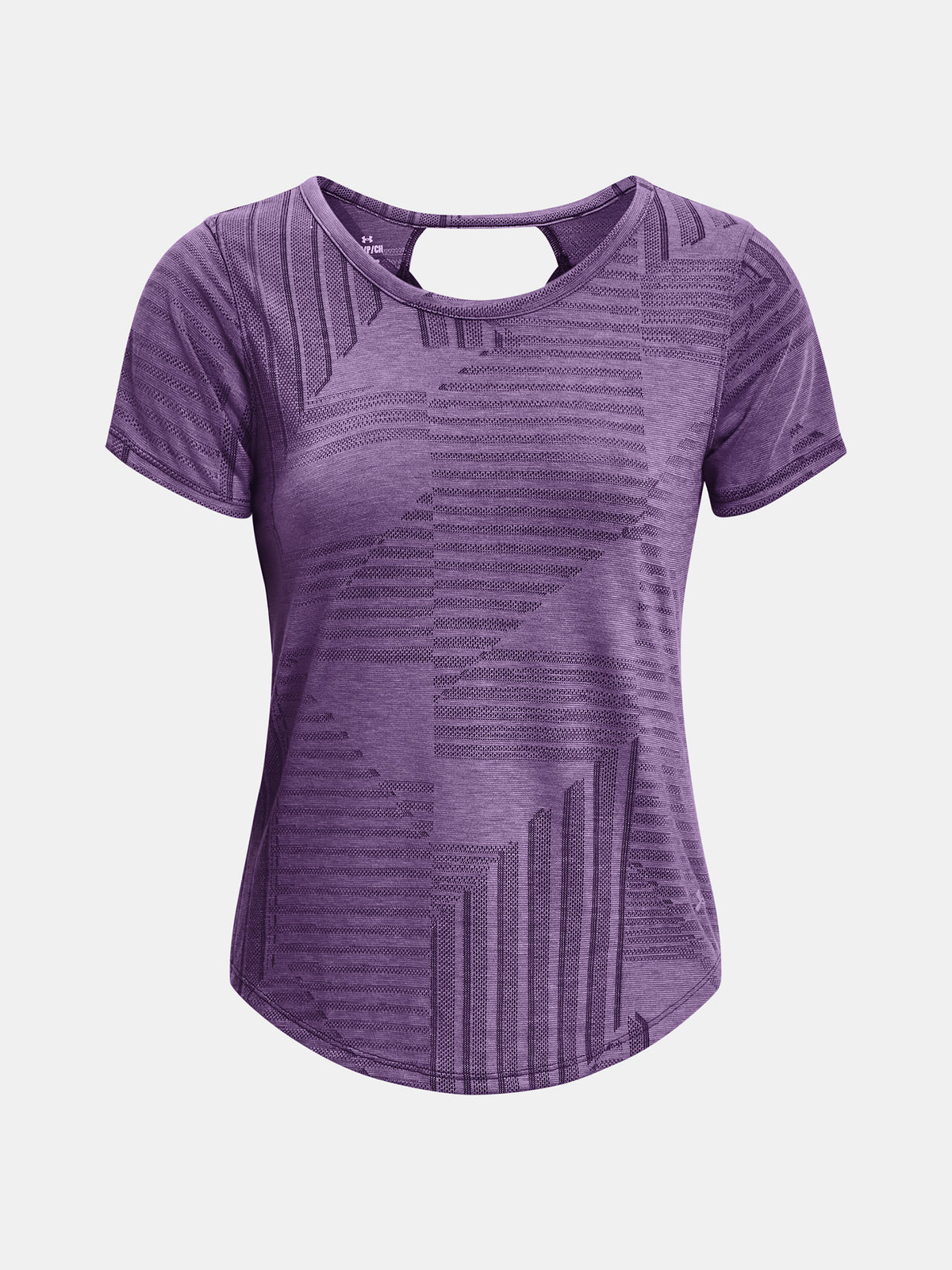 Nõi Under Armour Streaker Deco Diamond SS lila póló