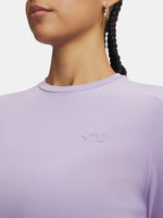 Under Armour Nõi W Explor IsoChill UPF LS lila póló