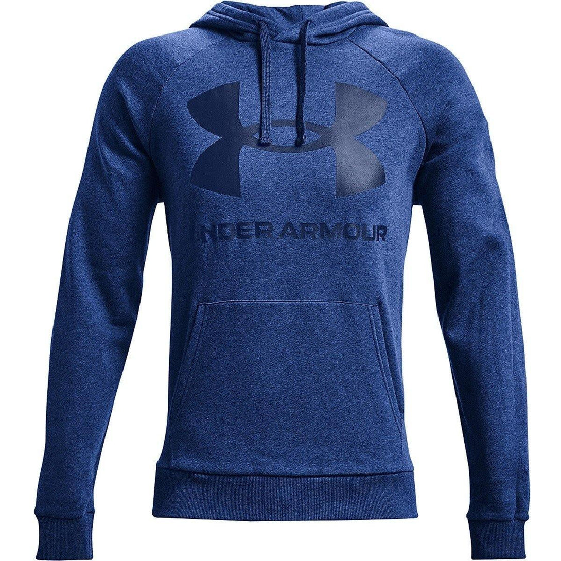 Under Armour Rival Fleece Big logo HD férfi , kék kapucnis pulóver - Sportmania.hu