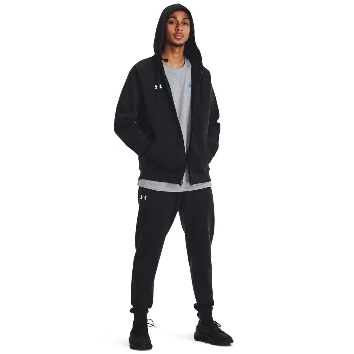 Under Armour Rival Fleece FZ férfi kapucnis