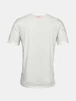 Under Armour SHATTERED BOX LOGO SS férfi póló, fehér