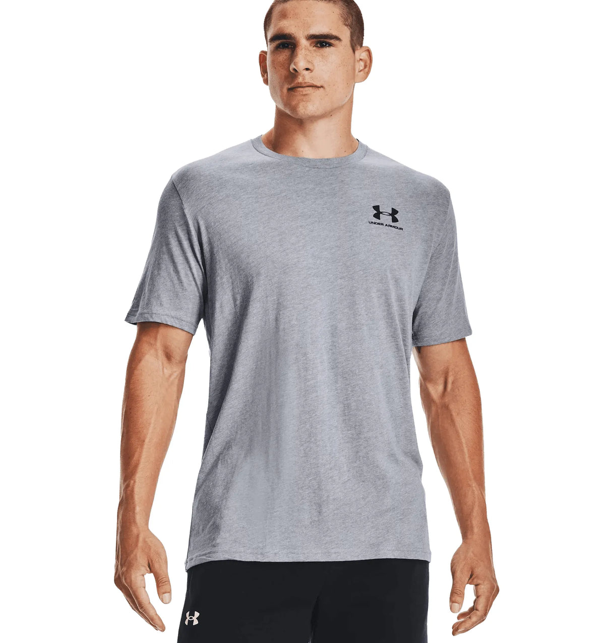 Under Armour Sportstyle LC SS szürke férfi Póló