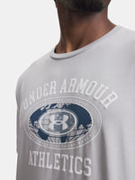 Under Armour UA 60/40S ARMOR GLOBE SS szürke férfi póló