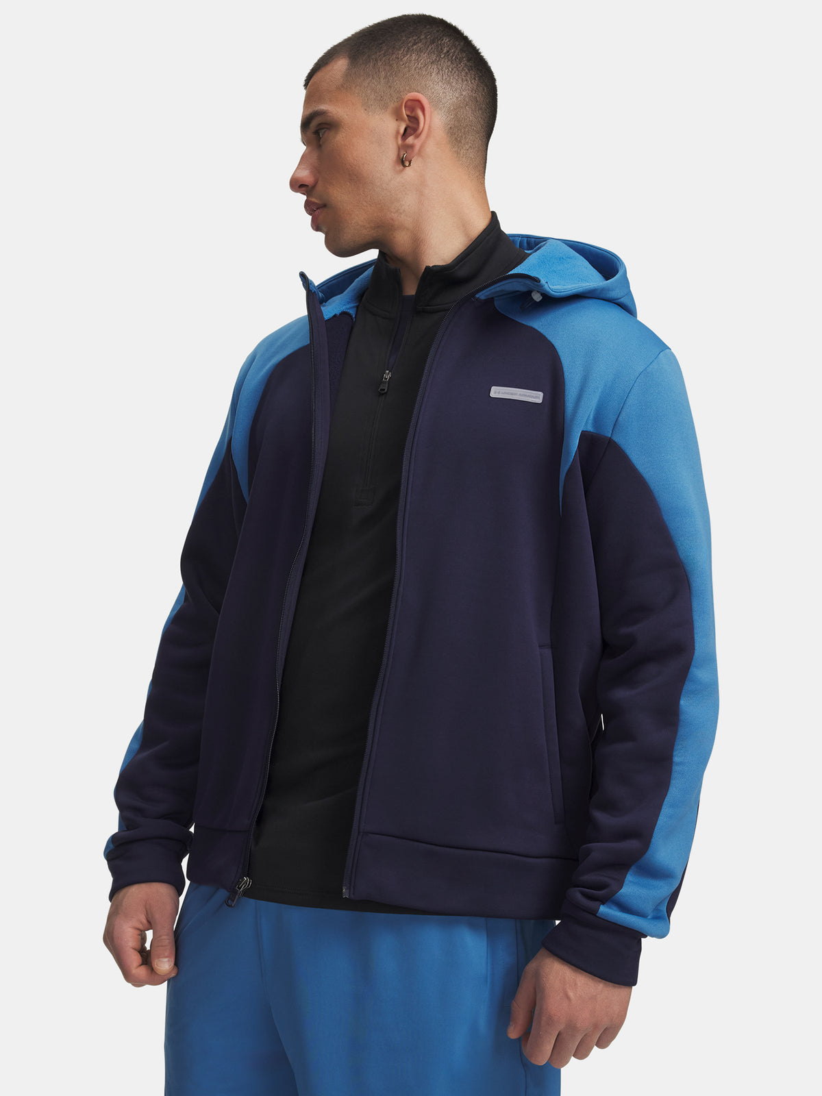 Under Armour UA Armour Flc Winter FZ kék férfi kabát