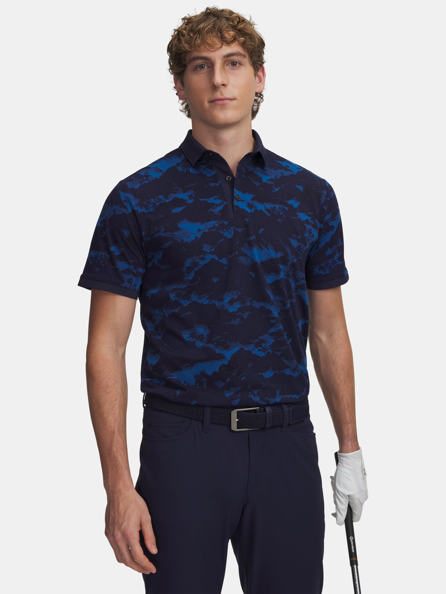 Under Armour UA ArmourDry Print Rib férfi póló