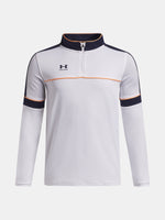 Under Armour UA B Challenger Training QZ fehér fiú pulóver