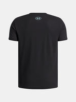 Under Armour UA B LOGO WM COLLAGE SS-BLK fiú póló