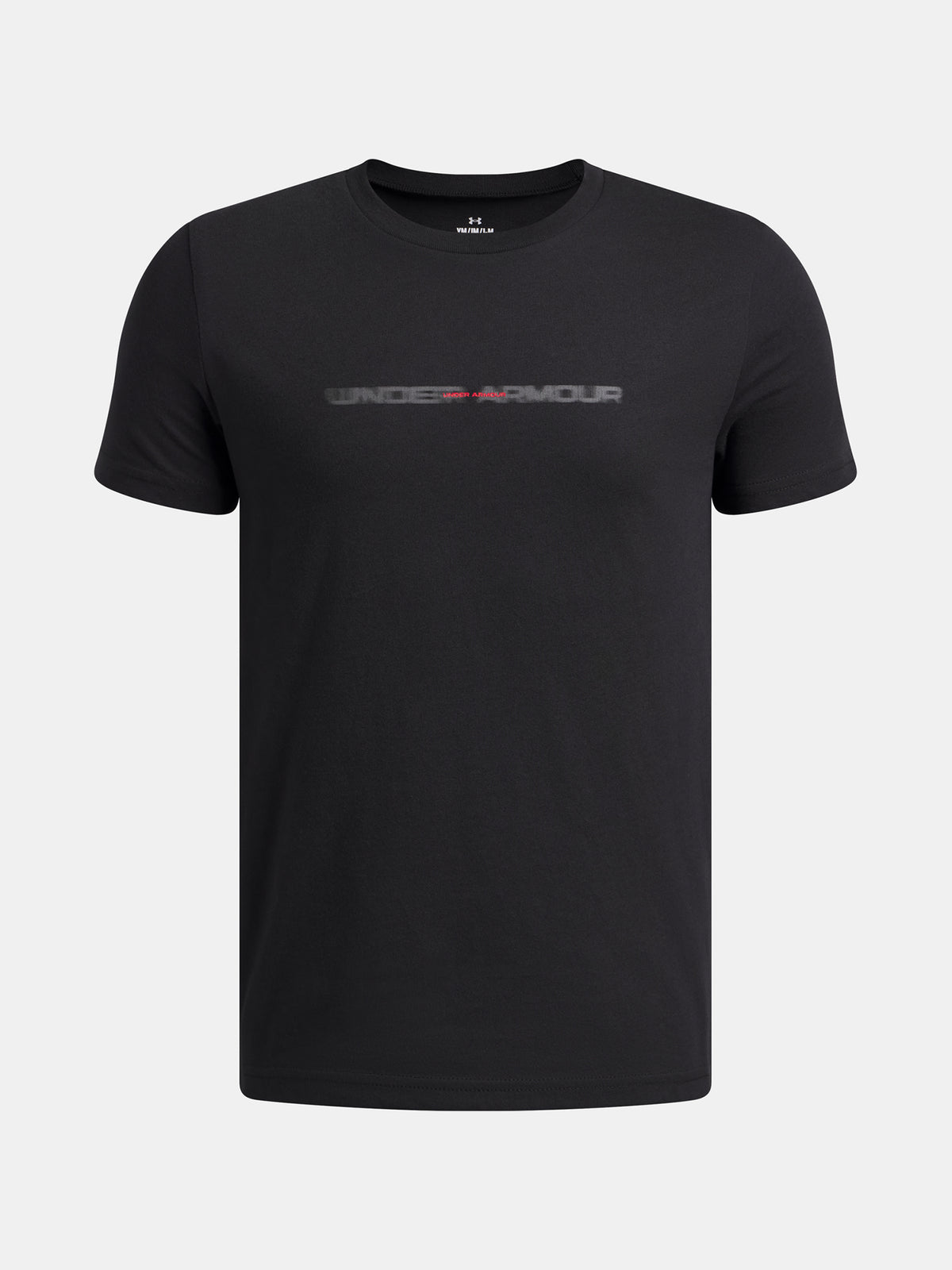 Under Armour UA B WM Blur SS-BLK fiú póló