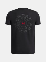 Under Armour UA B WM Blur SS-BLK fiú póló