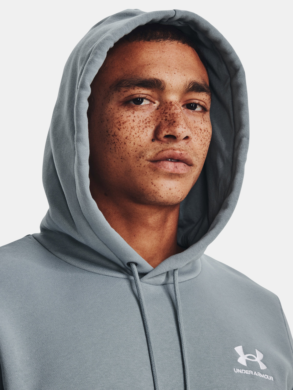 Under Armour UA Essential Fleece Hoodie kék férfi pulóver
