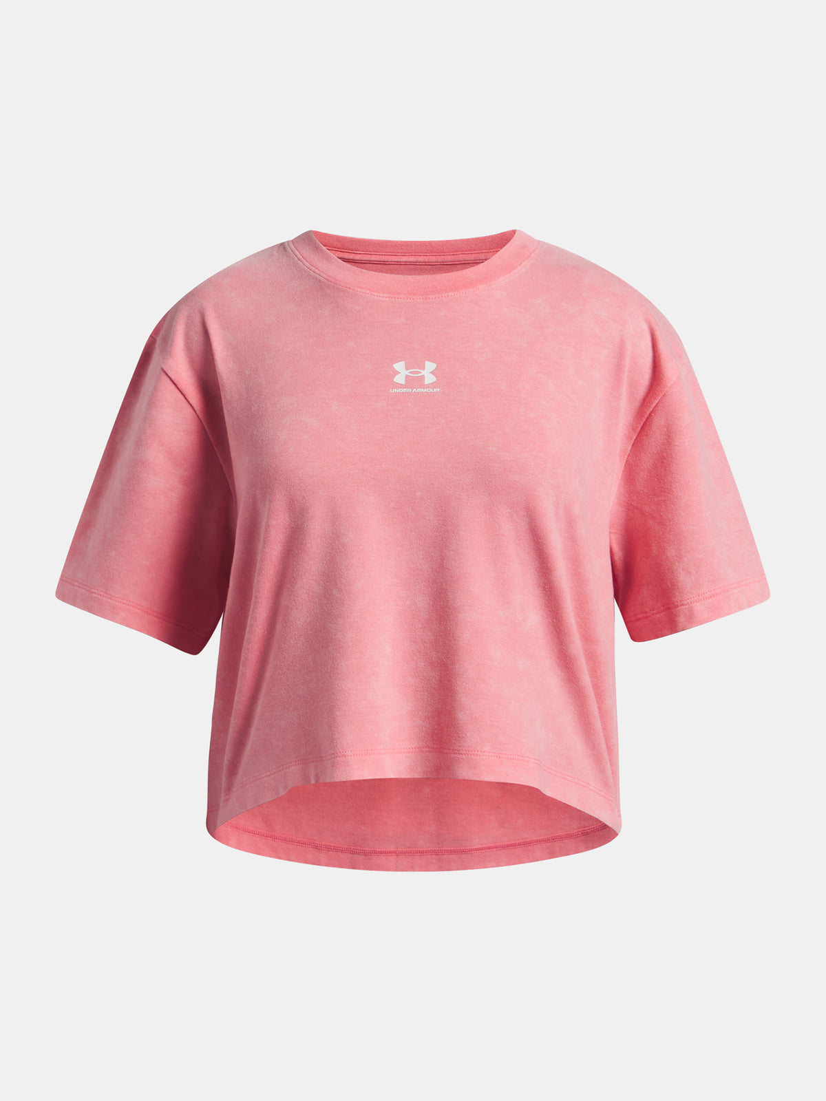 Under Armour UA G Rival Wash SS rózsaszín lány póló