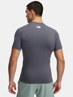 Under Armour UA HG Armour Comp SS szürke férfi póló
