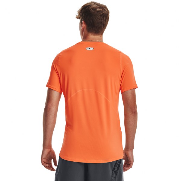 Under Armour UA HG Armour Fitted SS narancssárga férfi póló