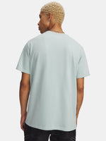 Under Armour UA HW ARMOUR LABEL SS-BLU férfi póló