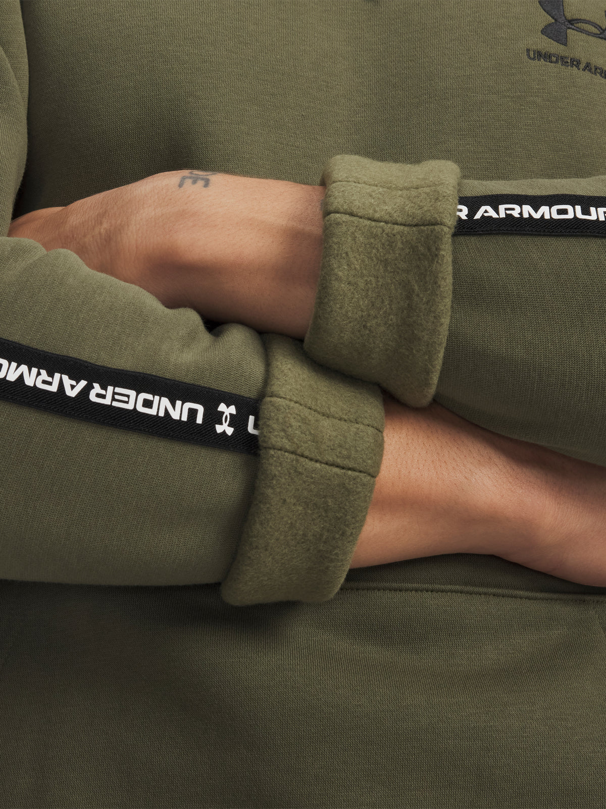 Under Armour UA Icon Fleece HD Taping férfi polár pulóver