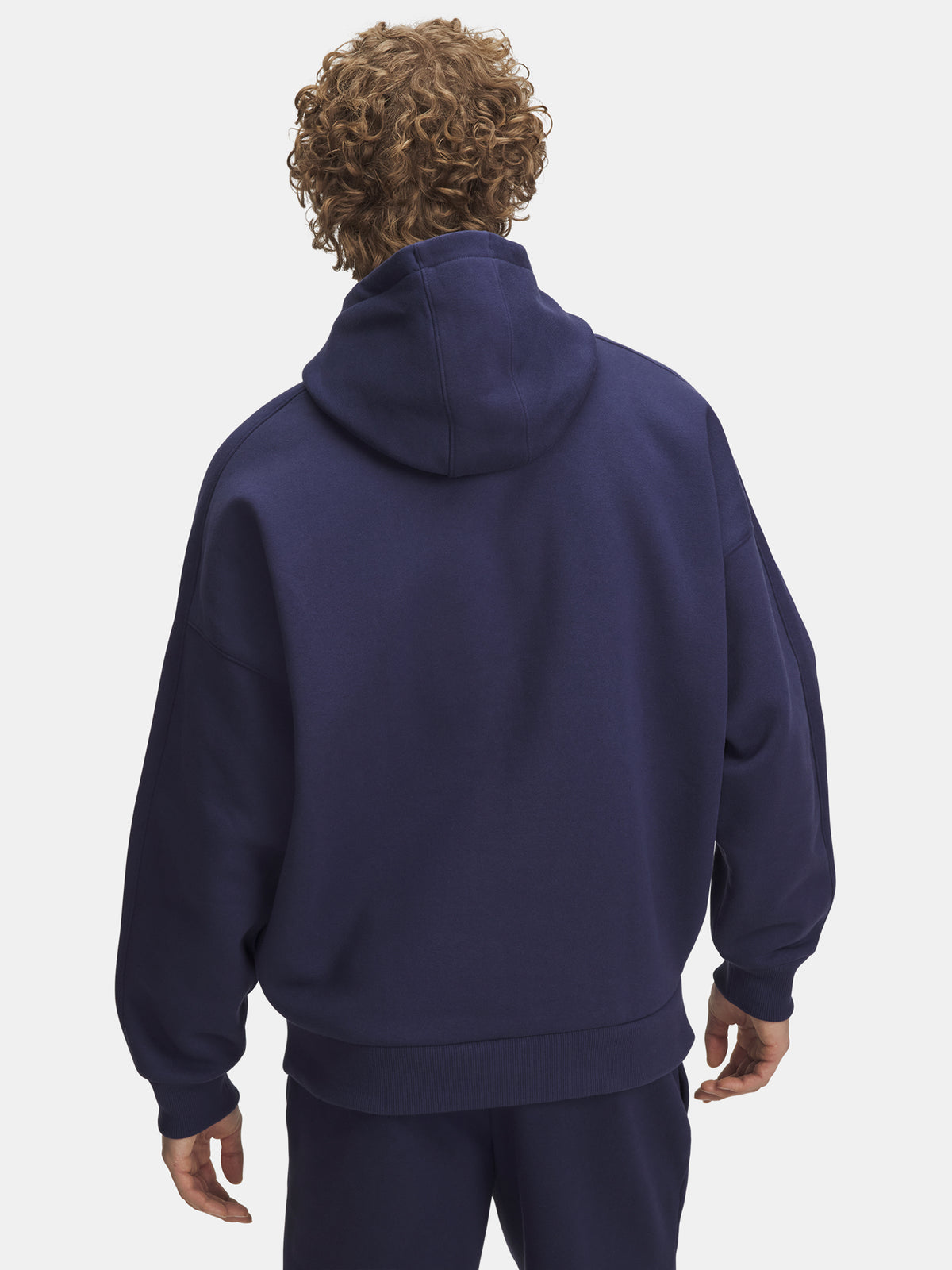 Under Armour UA Icon HW Colorblocked Hdy-BLU férfi pulóver