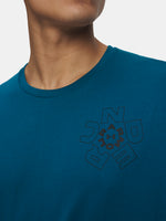 Under Armour UA M Radial WM SS kék férfi póló