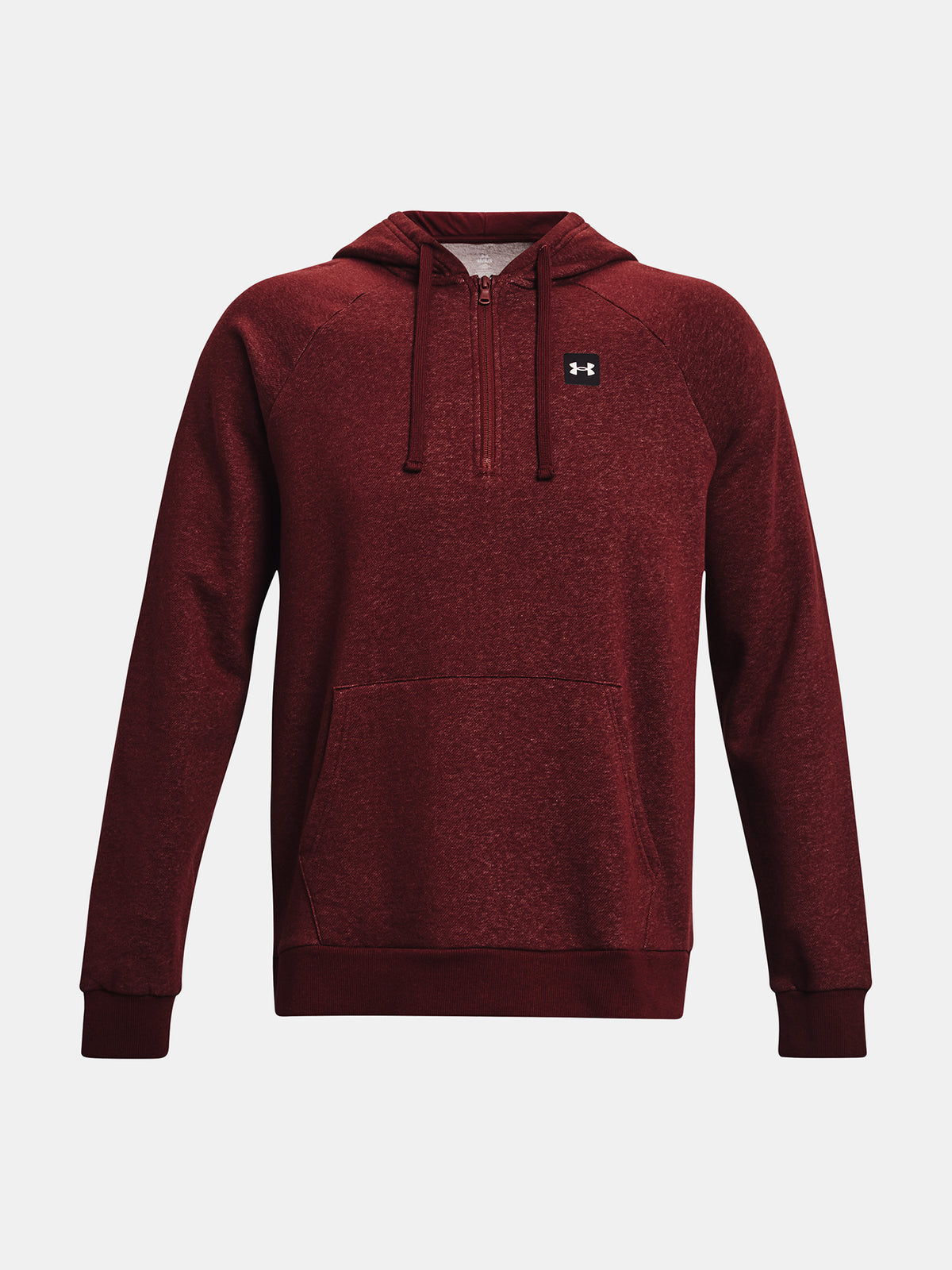 Under Armour UA Rival Fleece 1/2 Zip HD bordó férfi pulóver