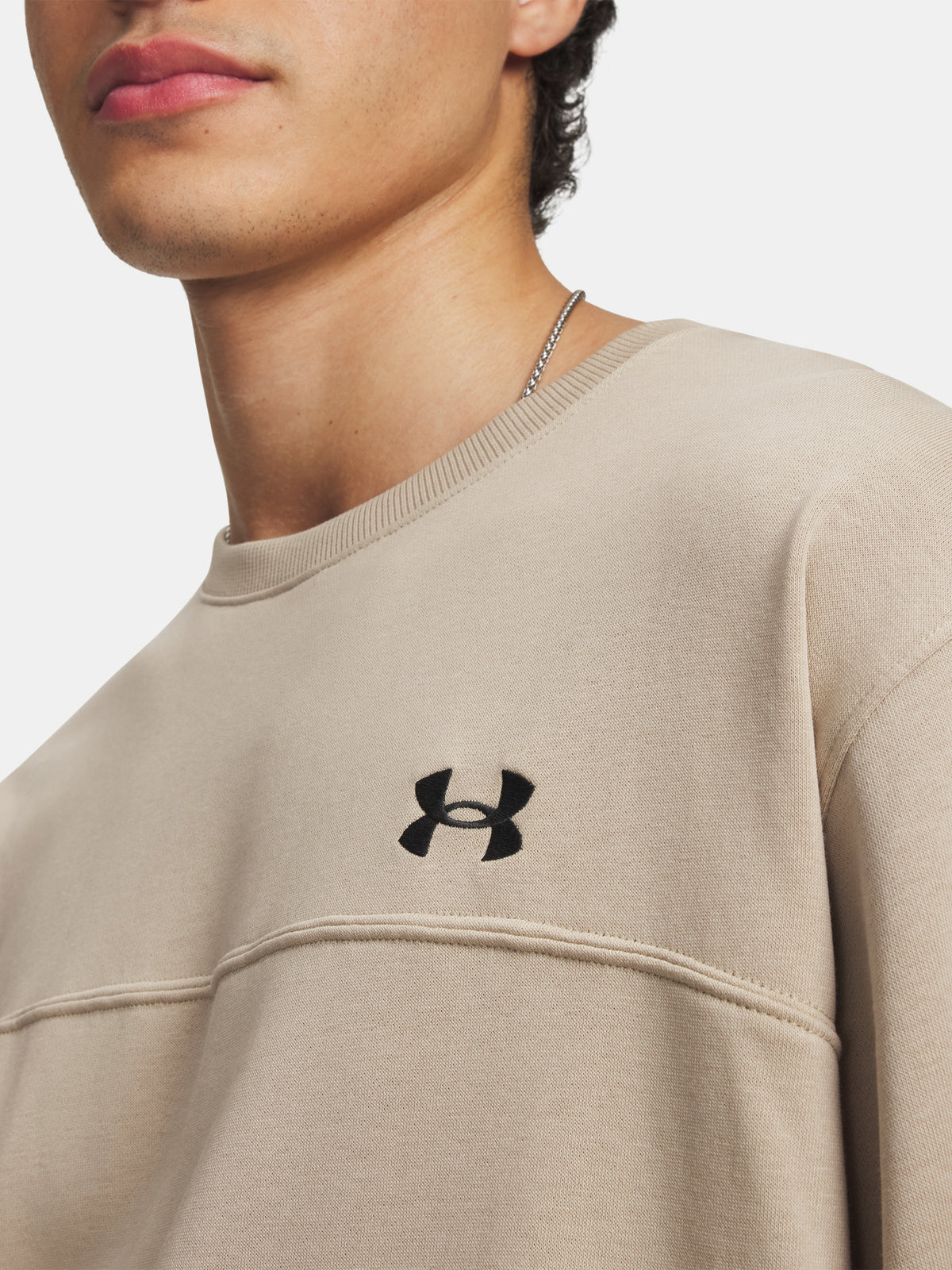Under Armour UA Rival LW Crew férfi pulóver