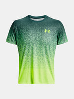 Under Armour UA RUSH CICADA SHORTSLEEVE férfi póló, zöld
