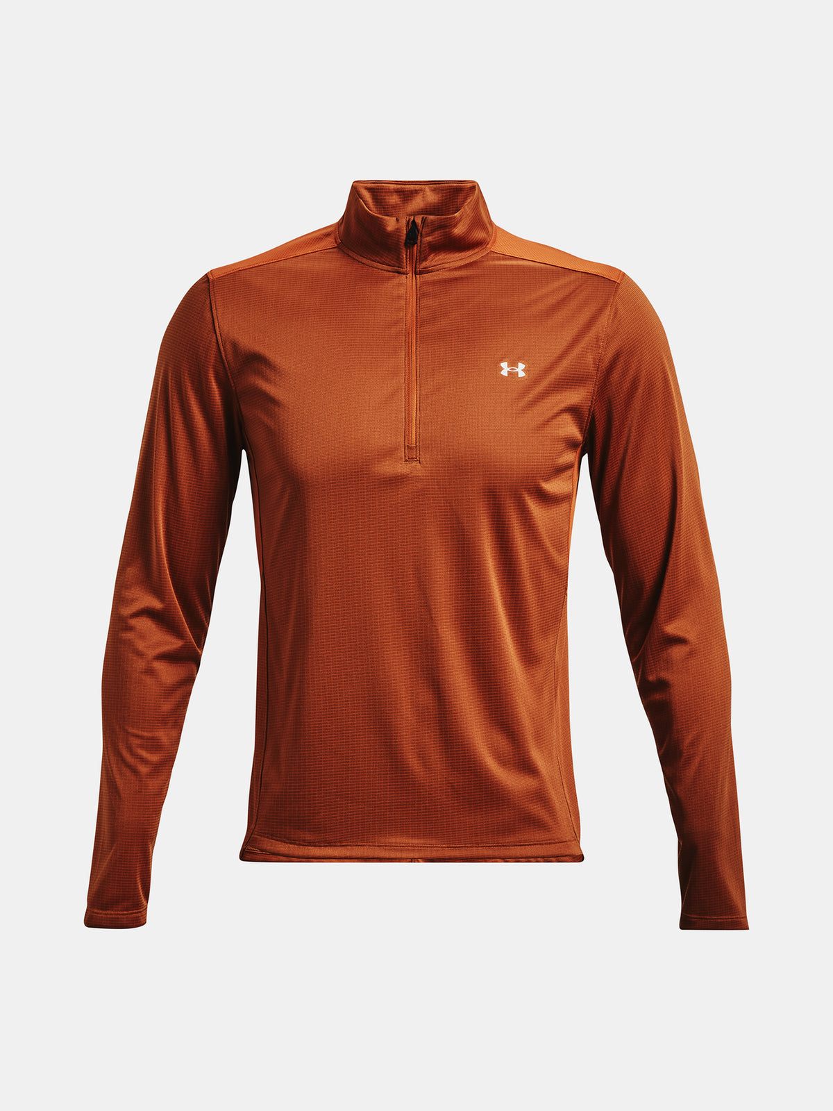 Under Armour UA Speed Stride 2.0 1/2 Zip narancssárga férfi póló