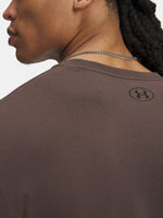 Under Armour UA SPORTSTYLE LEFT CHEST LS barna férfi póló