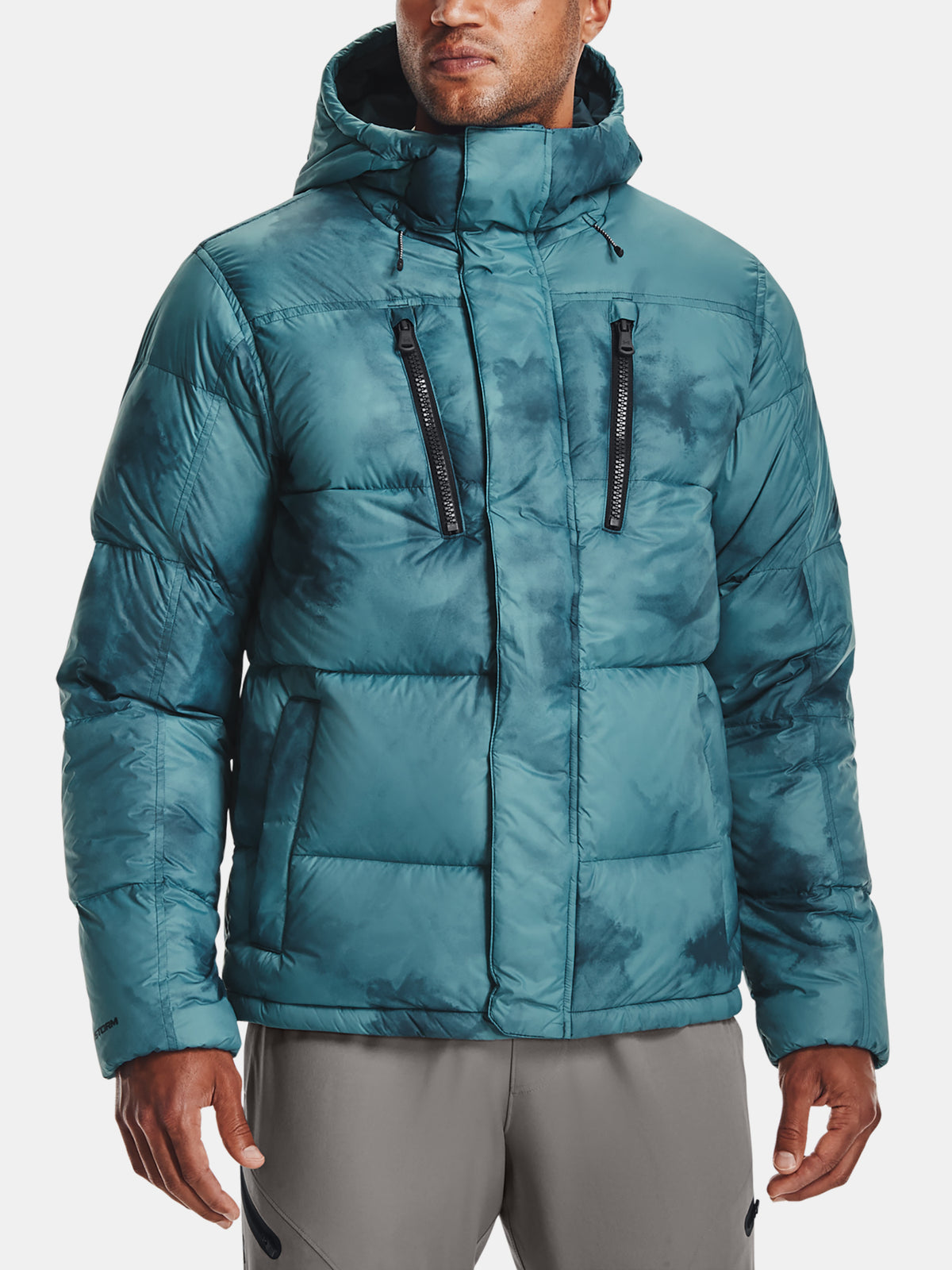 Under Armour UA Storm CGI Down Printed Storm Jkt kék férfi kabát