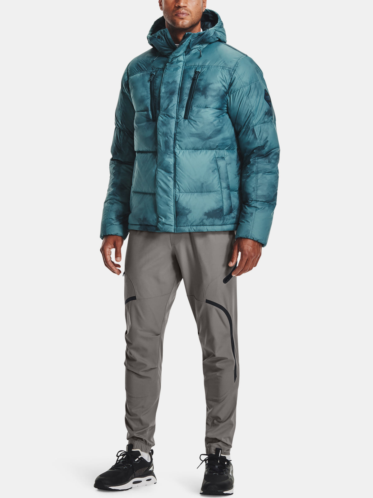 Under Armour UA Storm CGI Down Printed Storm Jkt kék férfi kabát