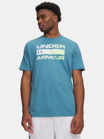 Under Armour UA TEAM ISSUE WORDMARK SS-BLU férfi póló
