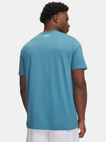 Under Armour UA TEAM ISSUE WORDMARK SS-BLU férfi póló