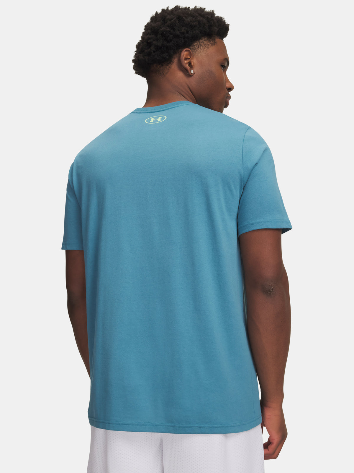 Under Armour UA TEAM ISSUE WORDMARK SS-BLU férfi póló