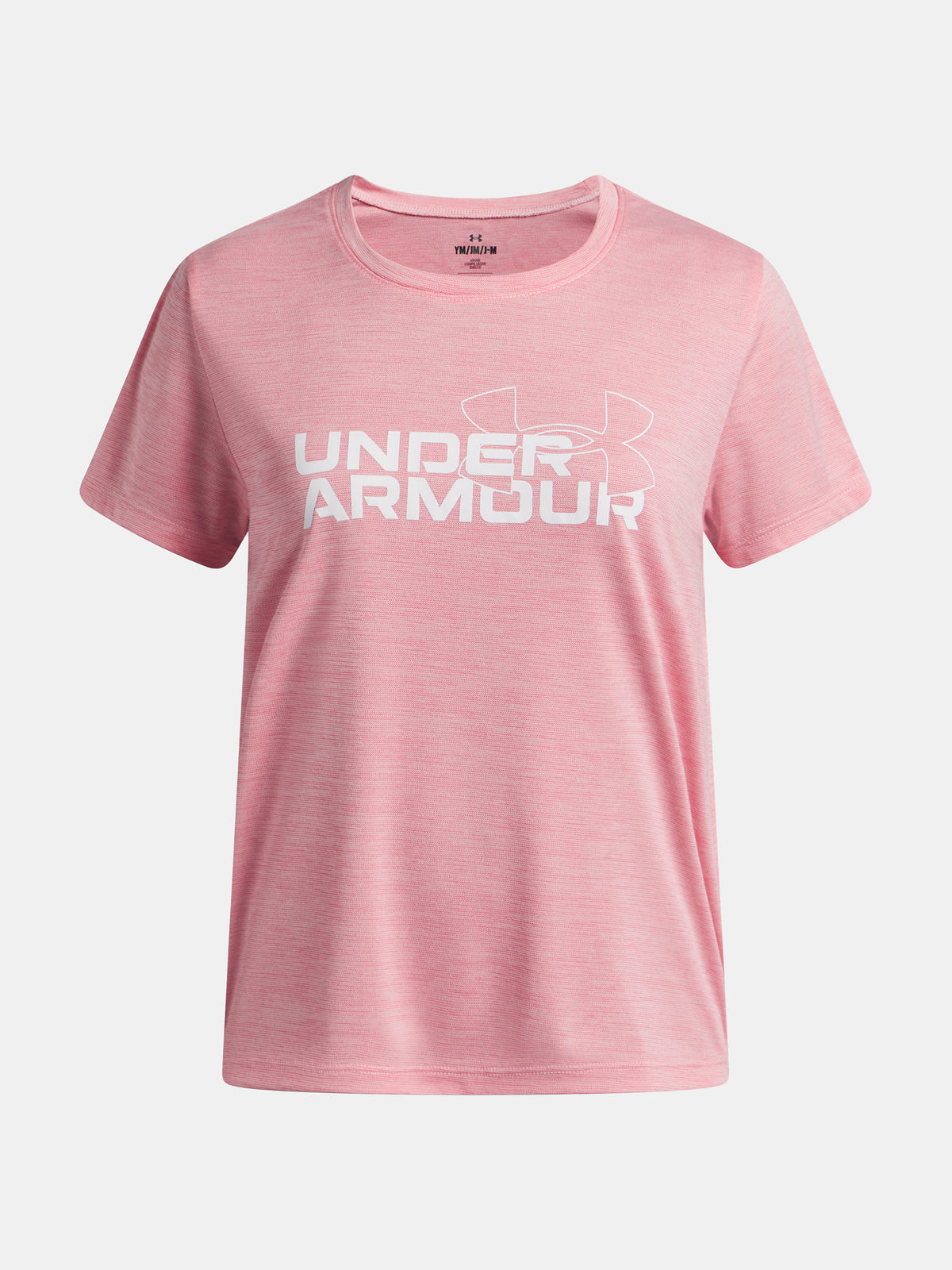 Under Armour UA TECH TWIST WDMK LOGO SS-PNK lány póló