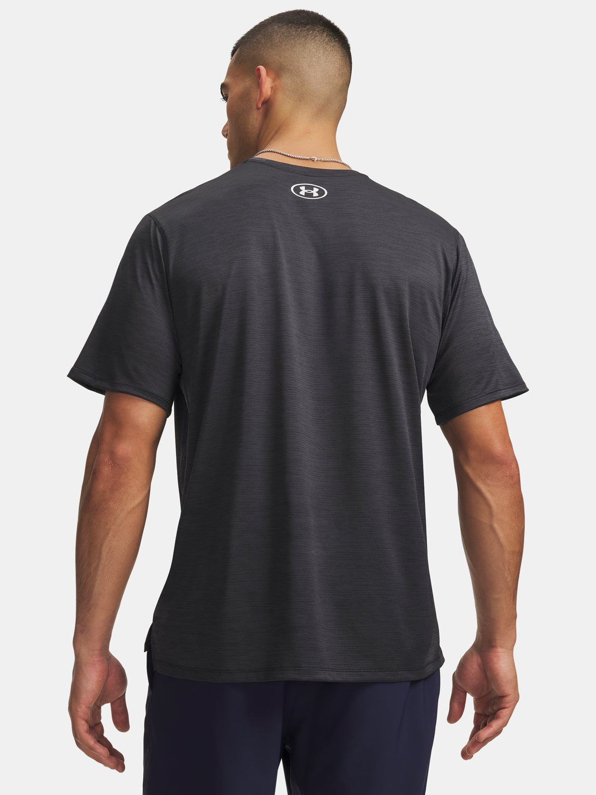 Under Armour UA Tech Vent SS fekete férfi póló