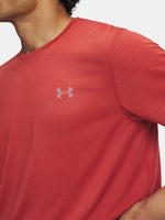 Under Armour UA Velociti SS piros férfi póló