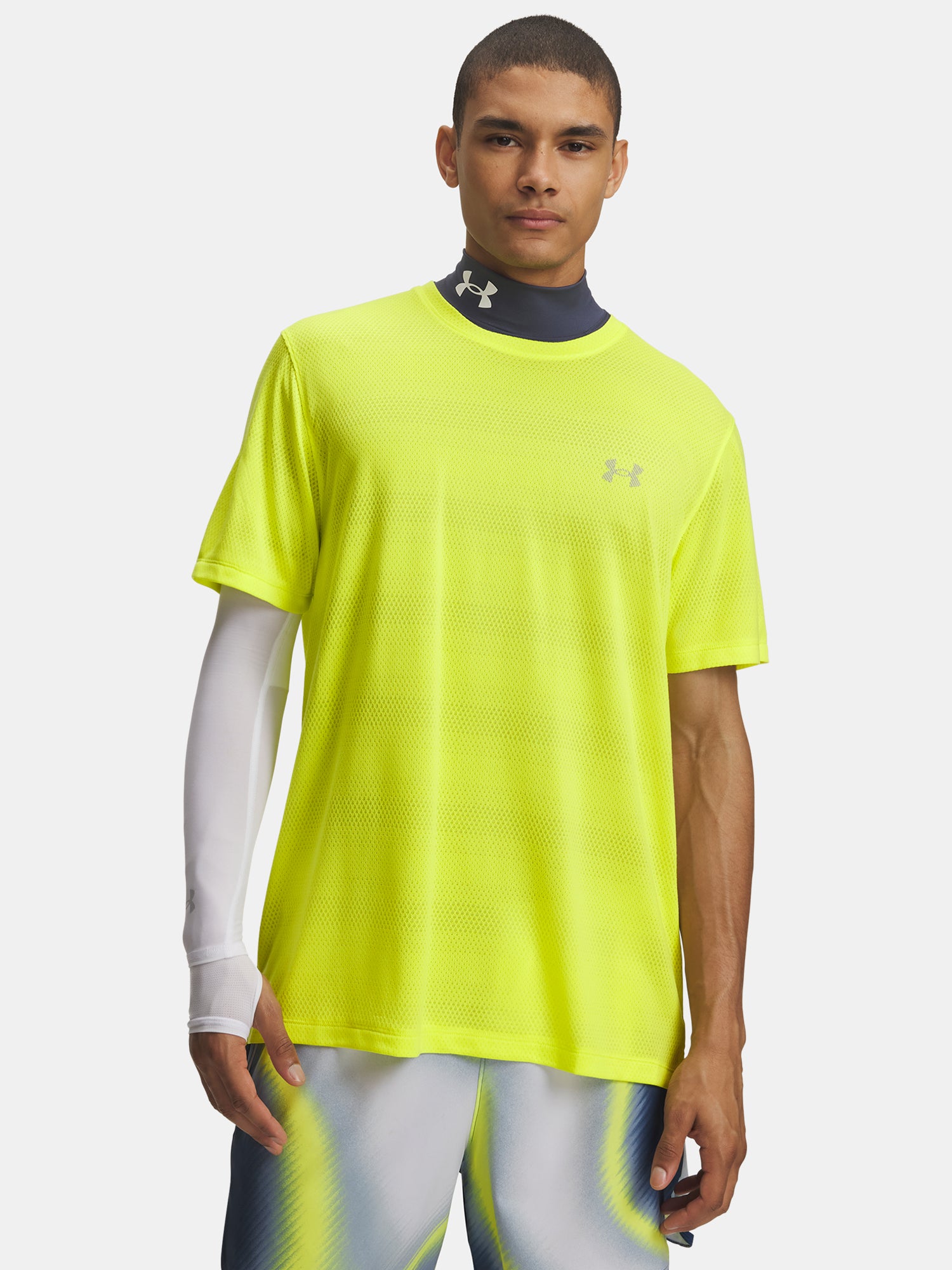 Under Armour UA Velociti SS sárga férfi póló