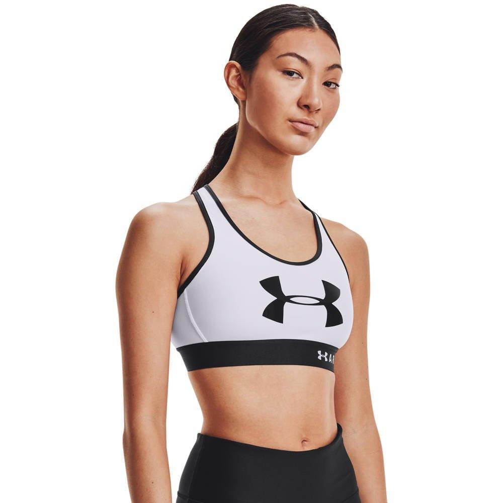 Under Armour Keyhole Graphic top, női Fehér Sportmelltartó - Sportmania.hu