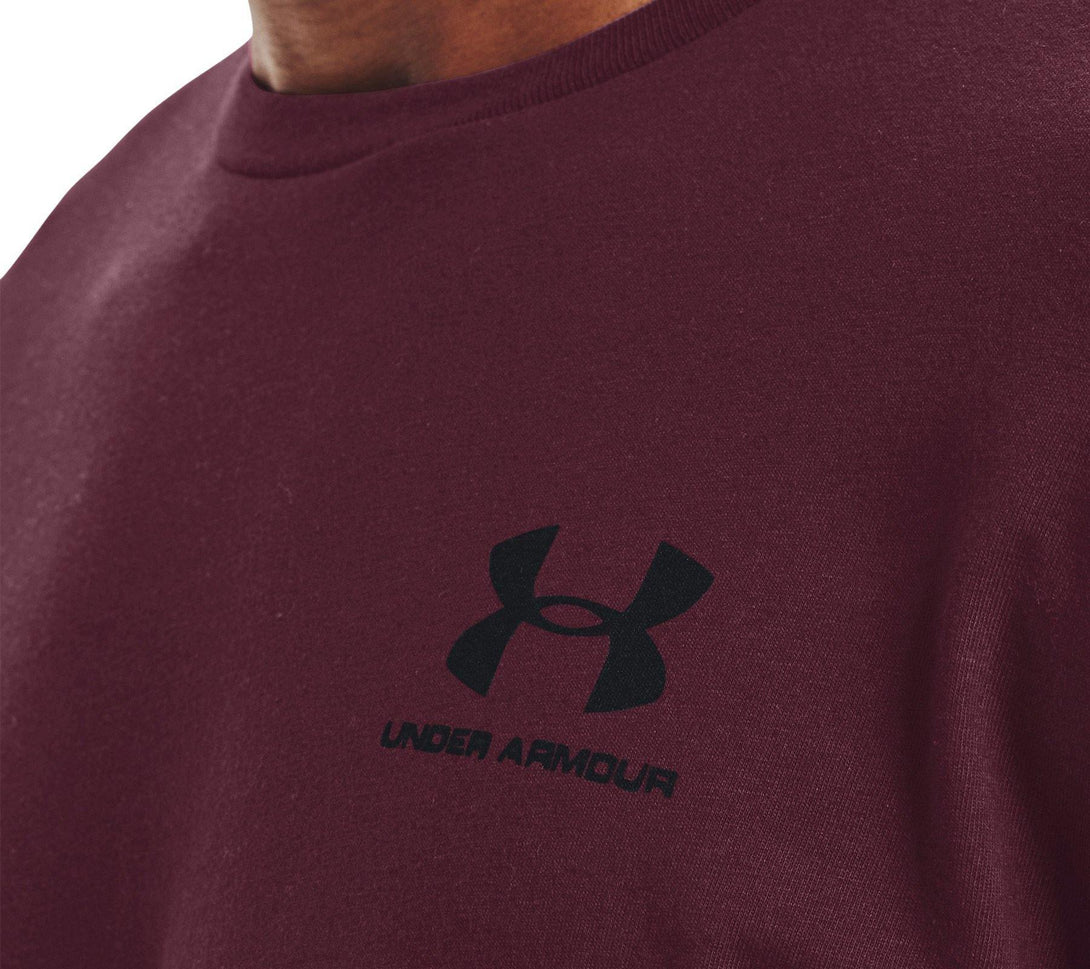 Under Armour Under Armour Sportstyle Left Chest LS póló, bordó hosszú ujjú póló - Sportmania.hu