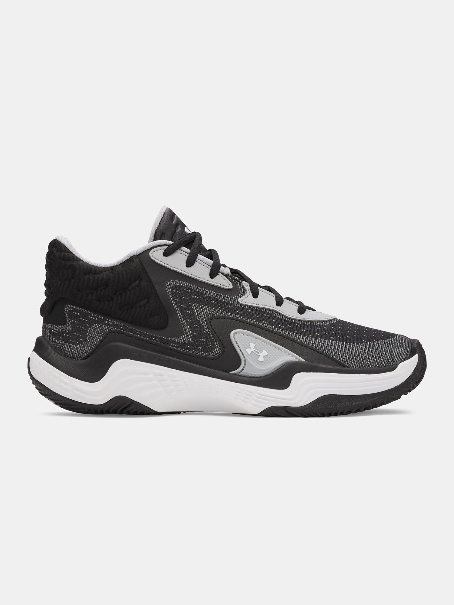 Unisexové boty Under Armour UA Spawn 7 Mid-BLK unisex
