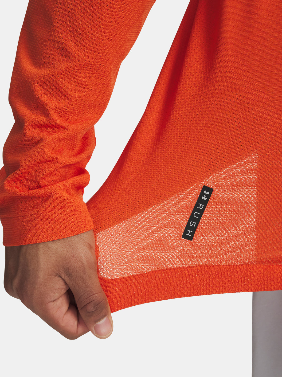 Under Armour Vanish Elite Seamless 1/4 Zp-ORG férfi póló