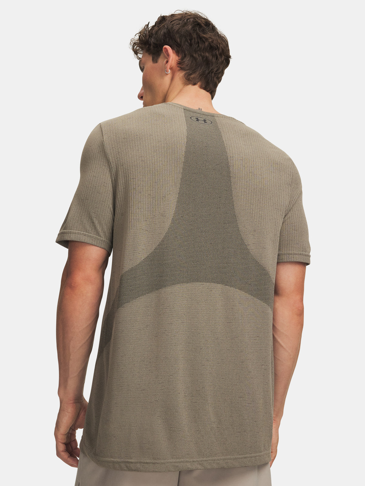 Under Armour Vanish Seamless SS barna férfi póló